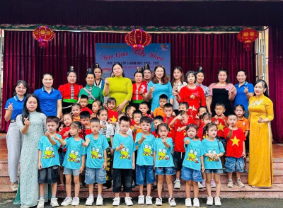 BÀN GIAO HỌC SINH 5 TUỔI